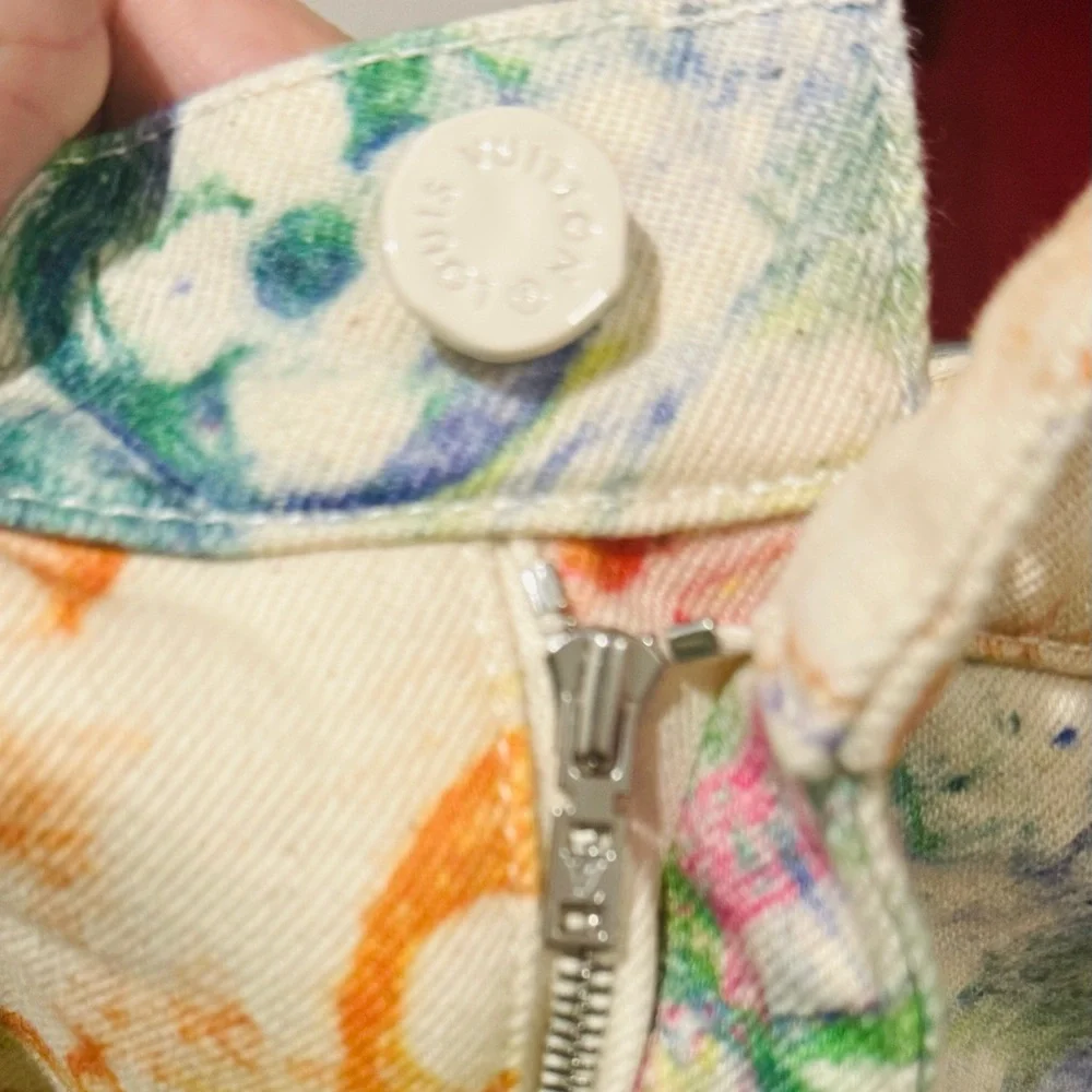 NWTS Louis Vuitton *RARE* Pastel Monogram Jeans - Picture 7 of 15